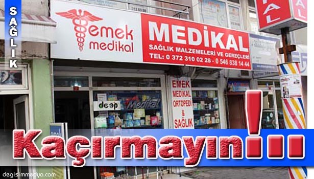 EMEK MEDİKAL'DE İNDİRİM GÜNLERİ