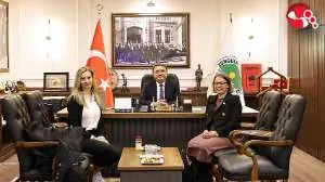 Alman Başkatipten Başkan Erdeme ziyaret