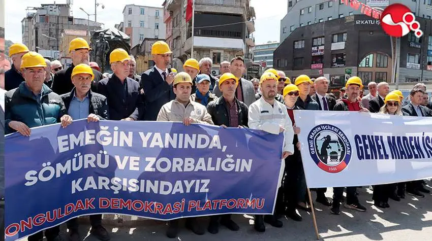 MADENCİYE ZONGULDAKTAN GÜÇLÜ DESTEK....