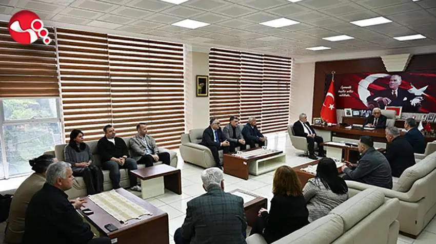 BAŞKAN POSBIYIK, DAİRE MÜDÜRLERİNDEN BRİFİNG ALDI...