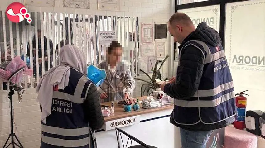 Kuaför ve güzellik salonları denetlendi