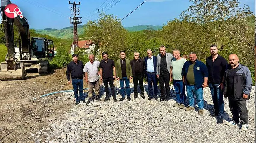 Başkan Köroğlu  çalışmaları yerinde inceledi