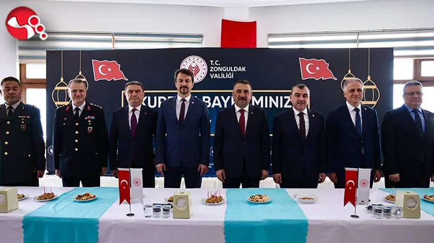 Protokol bayramlaştı