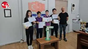 Ortaokul öğrencilerinden nefes aldıran proje;...