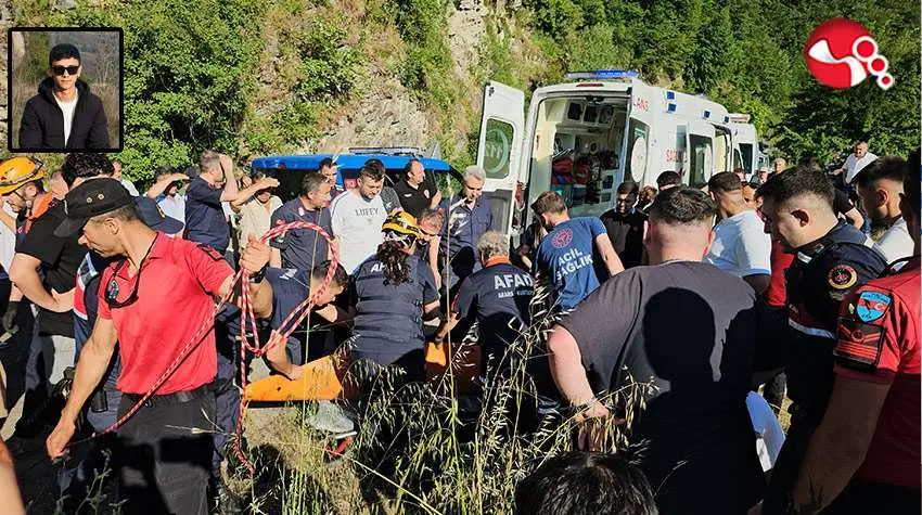 Arkadaşlarıyla şelaleye girmişti: Cansız bedenine ulaşıldı