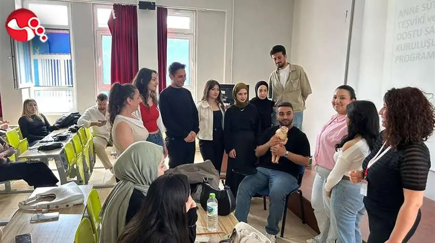 96 öğrenciye emzirme danışmanlığı eğitimi verildi
