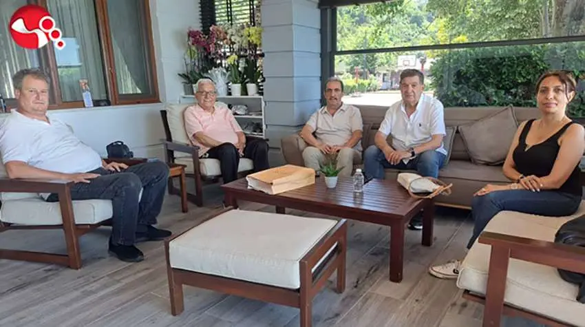 EGDden Başkan Posbıyıka Geçmiş Olsun  Ziyareti....