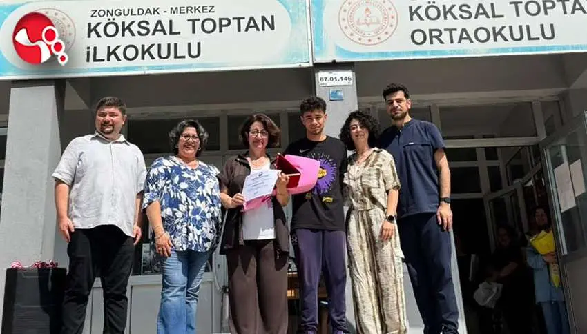 Birgül Kangal Öğretmene duygusal veda