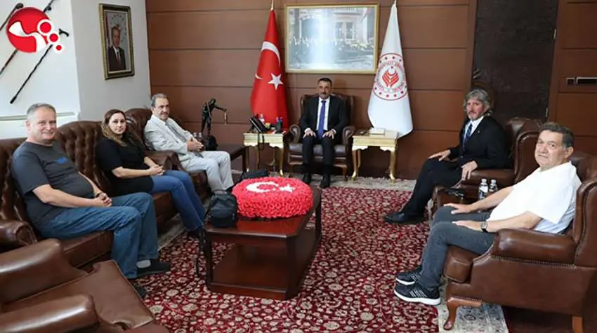 EGD VALİ HACIBEKTAŞOĞLUNU ZİYARET ETTİ