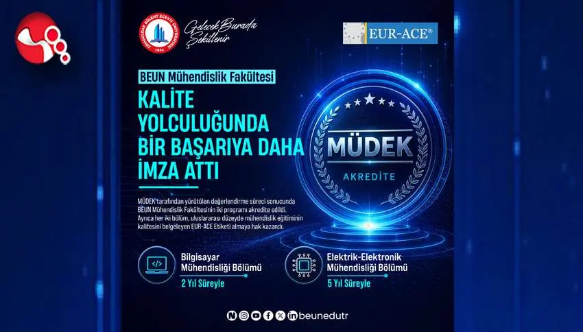 BEUN Mühendislik Fakültesinde bir başarı daha....