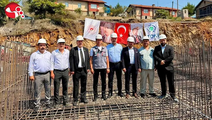 Kilimlide TOKİ konutlarının temeli atıldı