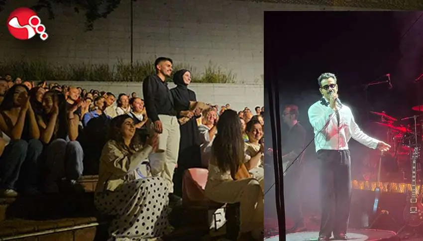 Gökhan Türkmen konserinde 9 evlenme teklifi....