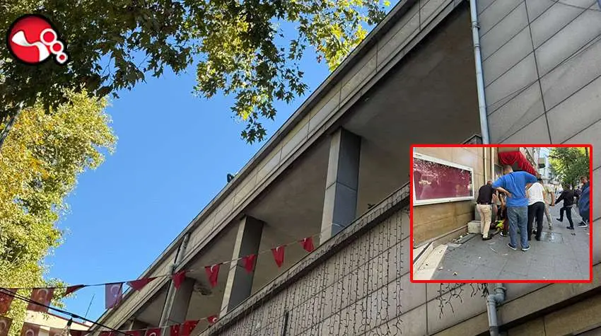 Çatıdan düşen işçi ağır yaralandı.