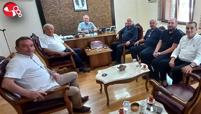 İYİ Partiden sanayiciye destek ziyareti….
