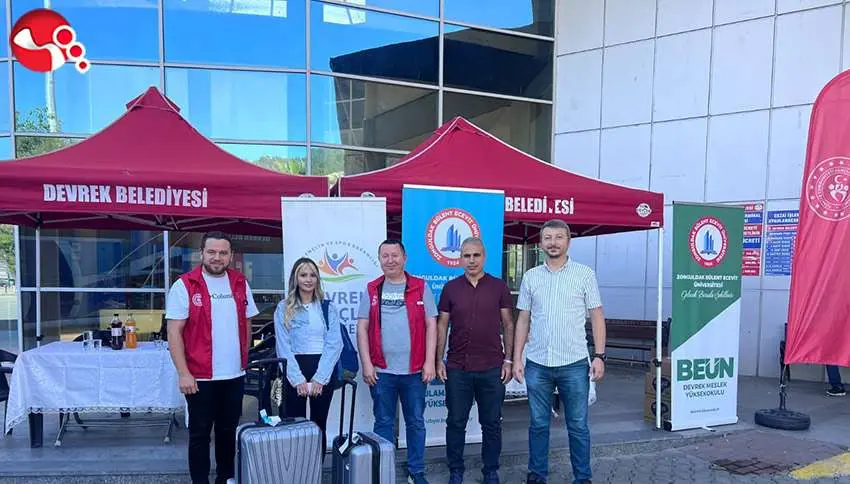 Öğrencilerin yurt mesaisi....