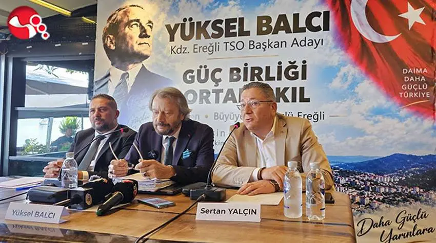 ETSO BAŞKAN ADAYI YÜKSEL BALCI ÇALIŞMALARINI ANLATTI