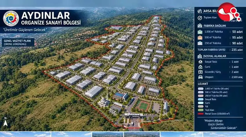 AYDINLAR OSBDE YATIRIMCI ÖN TALEP SÜRECİ BAŞLADI