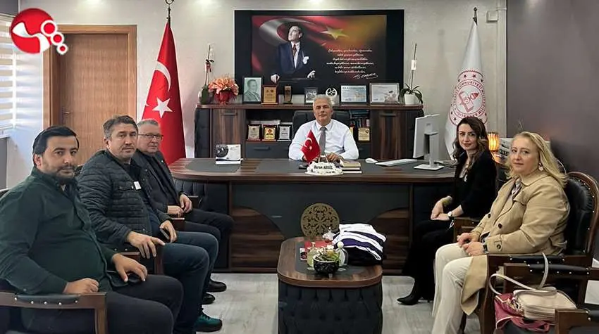 Kdz.Ereğli 1980 Spor Kulübü Başkanı  Demirtaşdan MEM Akgüle  destek ziyareti
