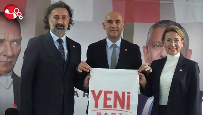 YENİ PARTİ KDZ. EREĞLİ İLÇE ÖRGÜTÜNDE BAYRAK DEĞİŞİMİ.....