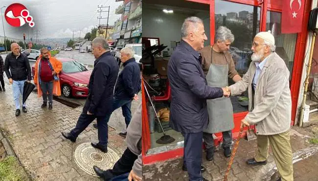 Milletvekili Bozkurt, yaşanan olumsuzlukları yerinde inceledi.....
