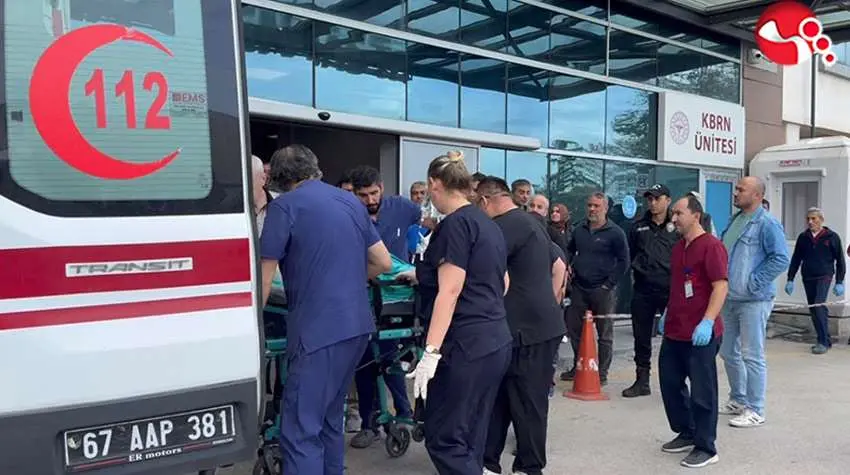 Yaralı madenci Ankaraya sevk edildi