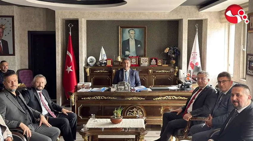 KDZ. EREĞLİ TSODAN KAYMAKAM YILMAZA İLÇENİN GELECEĞİ İÇİN İŞ BİRLİĞİ ZİYARETİ
