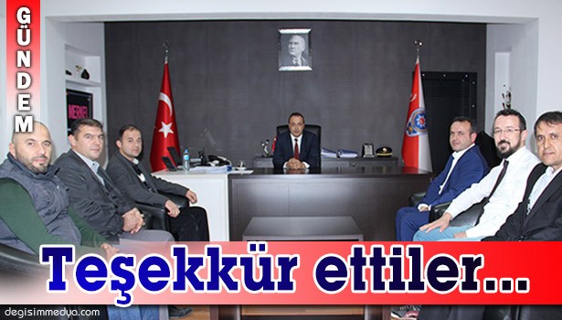 ARMUTLUCUMALILARDAN EMNİYETE TEŞEKKÜR ZİYARETİ