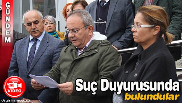 'AKİT'E SUÇ DUYURUSUNDA BULUNDULAR