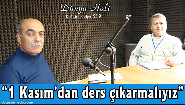 CHP İLÇE BAŞKANI KARTAL'DAN SAMİMİ CEVAPLAR...