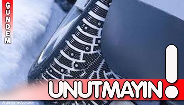 ZORUNLU KIŞ LASTİĞİ UYGULAMASI BAŞLIYOR