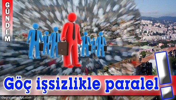 GENÇLER EKMEĞİNİ BAŞKA BÖLGELERDE ARIYOR