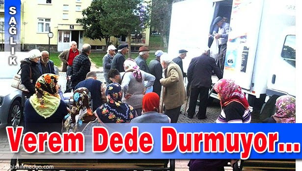 HUZUREVLERİ'NDE SAĞLIK TARAMASI YAPILDI