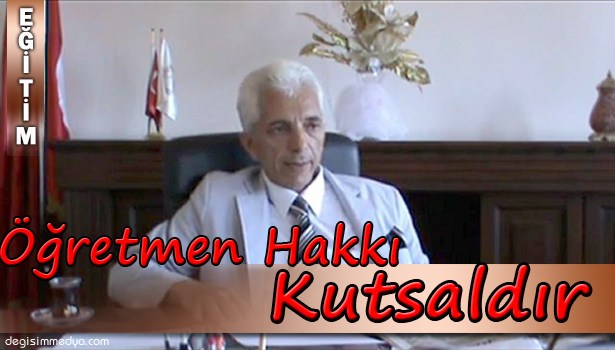 Azar: "Öğretmen hakkı, ana-baba hakkıyla bir tutuluyor"