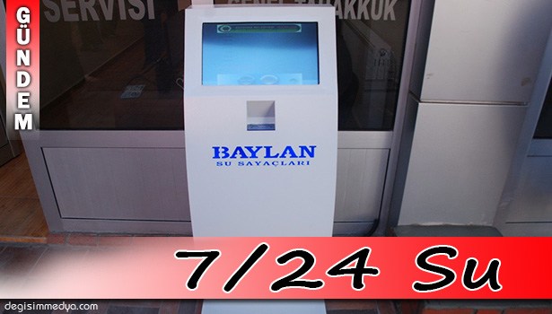 AKILLI BELEDİYE SİSTEMİ İLE 7/24 SU ALABİLECEKLER