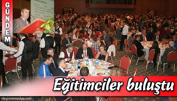 ÖĞRETMENLER GÜNÜ'NE ÖZEL YEMEĞE KATILIM YÜKSEK OLDU