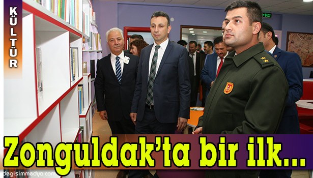 ZONGULDAK'IN İLK Z KÜTÜPHANESİ AÇILDI