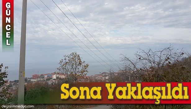 ZONGULDAK BASIN SİTESİNDE SONA YAKLAŞILDI