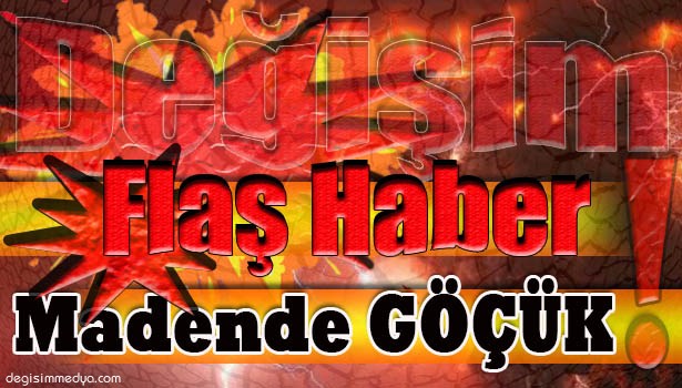 MADENDE GÖÇÜK, 1 İŞÇİ MAHSUR KALDI...