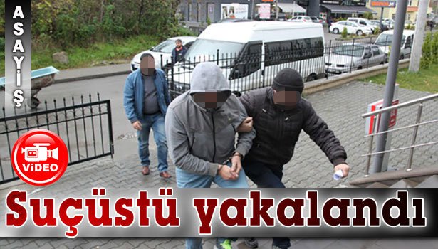 UYUŞTURUCU SATARKEN SUÇÜSTÜ YAKALANDI