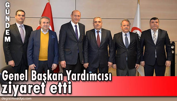 TÜRK METAL SENDİKASI GENEL BAŞKAN YARDIMCISI ZİYARET ETTİ