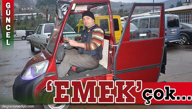 HURDA PARÇALARINDAN KAMYONET