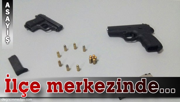 RUHSATSIZ TABANCA ELE GEÇİRİLDİ