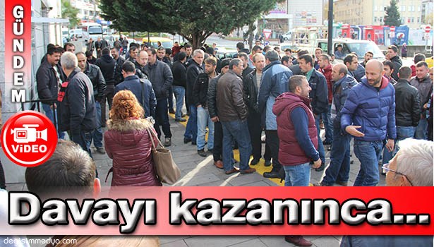 İŞE İADE DAVASINI KAZANAN MADENCİLER İŞVERENLE GÖRÜŞECEK