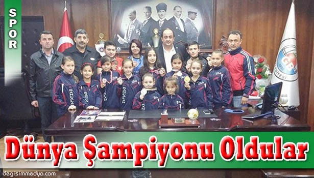 DÜNYA ŞAMPİYONU OLDULAR