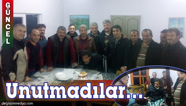 KÖY HALKI KÖYÜN ENGELLİ SAKİNİNİN UNUTMADI