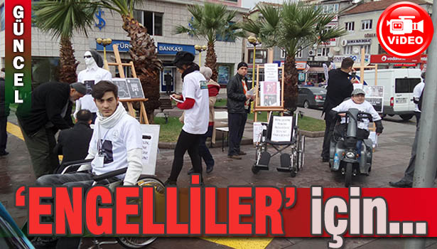 ENGELLİ ARKADAŞLARININ SORUNLARINI ANLATMAK İÇİN PROJE ÜRETTİLER