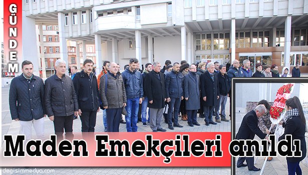 MADENCİLER GÜNÜ TÖRENLE KUTLANDI