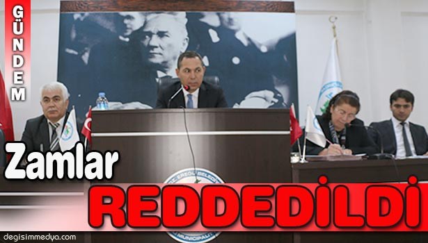 ATIK SU VE KATI ATIK ÜCRET ZAMMI REDDEDİLDİ