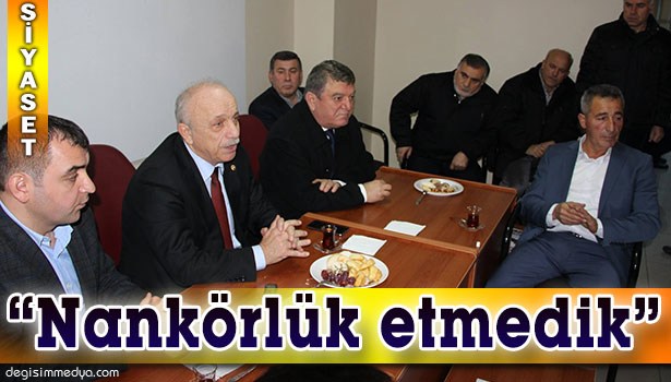 ÖZBAKIR AK PARTİ ÇAYCUMA İLÇE YÖNETİMİNİ ZİYARET ETTİ