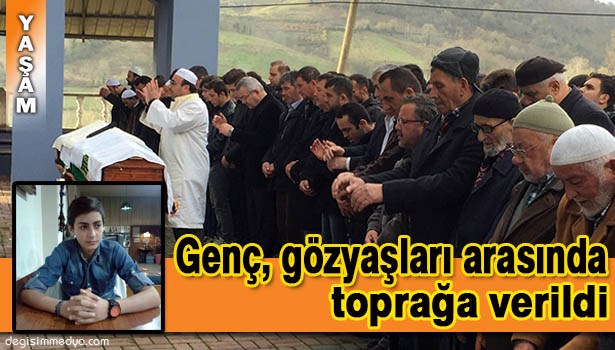 BALKONDAN DÜŞEN GENÇ TOPRAĞA VERİLDİ